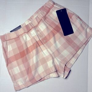 Pink Plaid Angel Cult Shorts